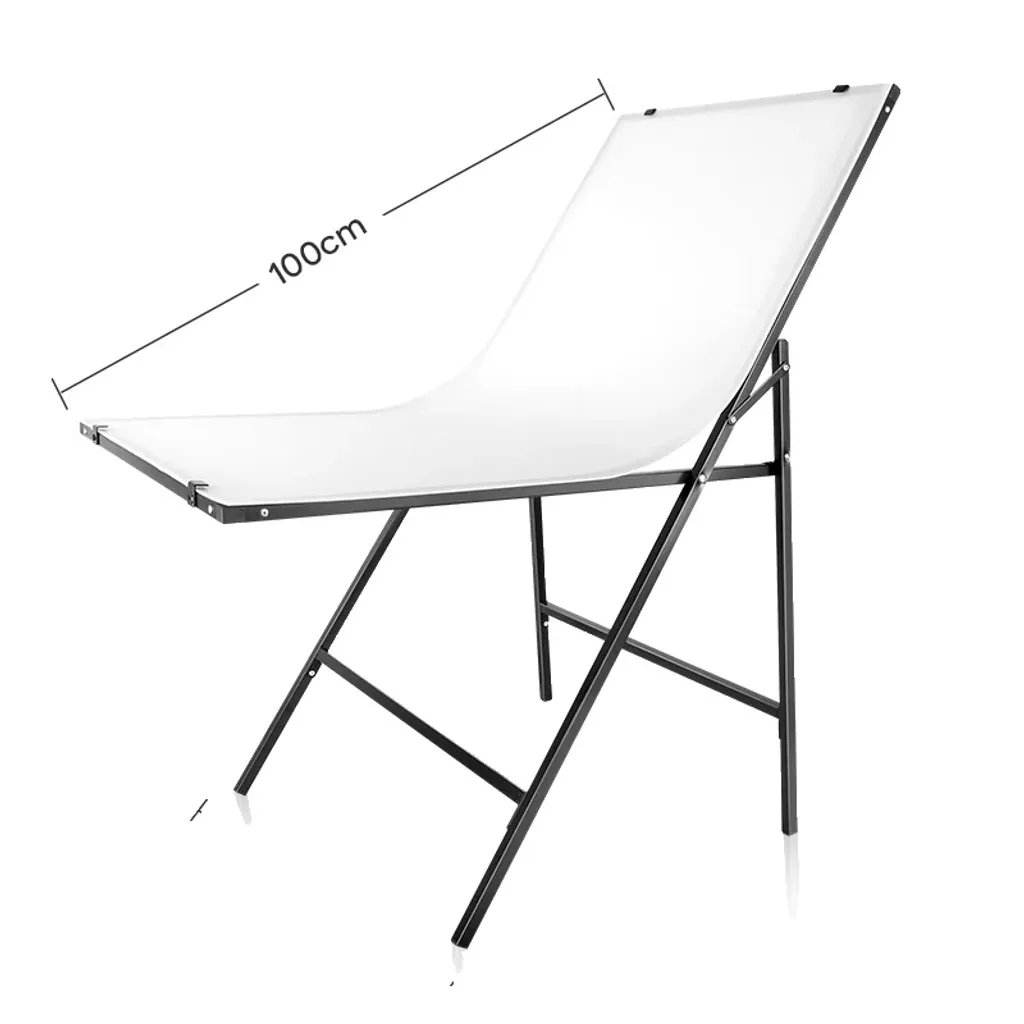 Studio photo de table blanc pour packshot produit taille ajustable