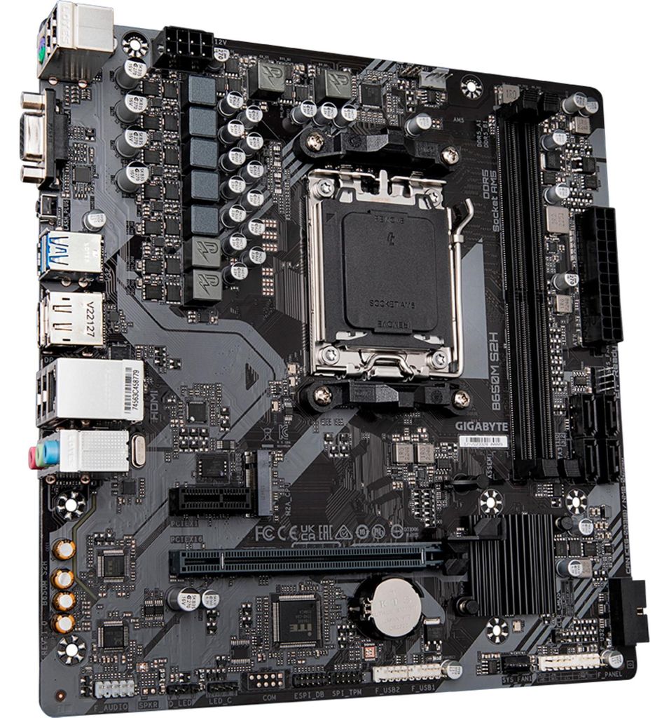 Gigabyte B650M S2H                   (B650,AM5,mATX,DDR5) Produktbild 