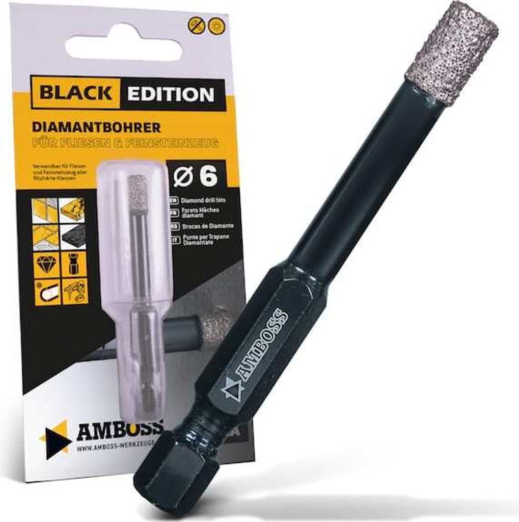 Amboss Black Edition Diamant Bohrer 6 mm Produktbild 