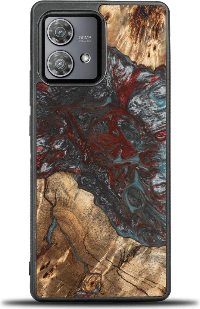 Bewood Einzigartige Hülle für Motorola Edge 40 Neo - Planeten - Pluto
