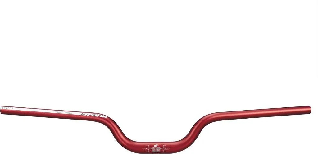 Cintre VTT Spank Spoon 800 mm Rouge élévation 40 mm pour DH et Freeride