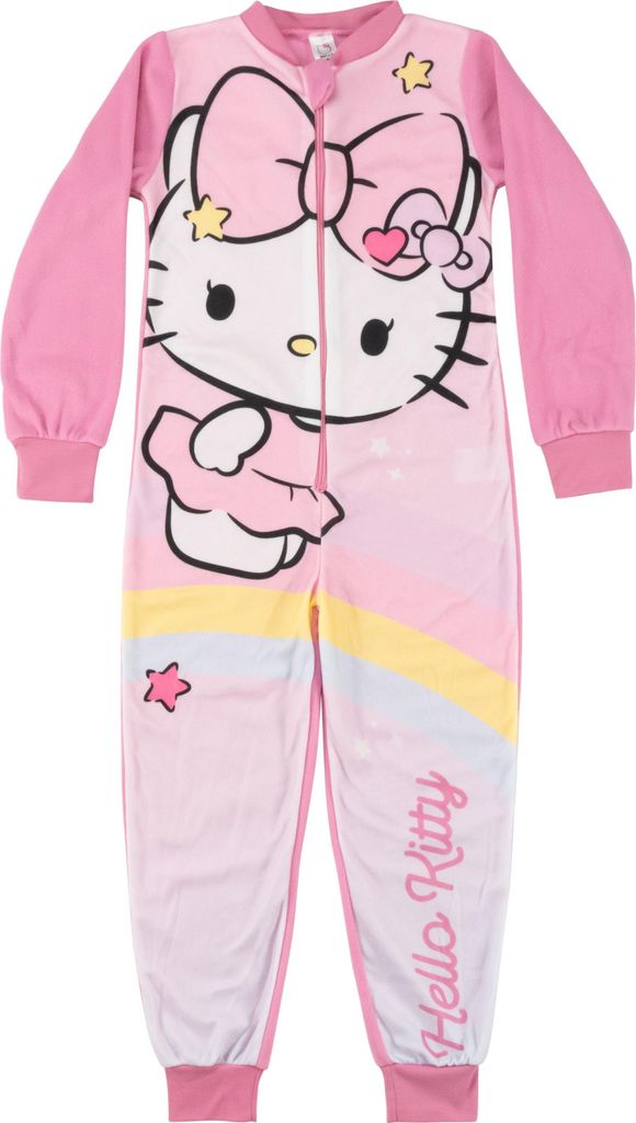 Hello Kitty Jumpsuit für Mädchen - Overall Kinder Pyjama Produktbild 