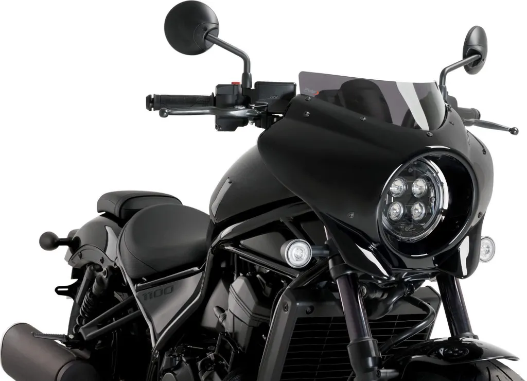 Bulle moto PUIG Mirage HONDA CMX 1100 REBEL écran fortement teinté