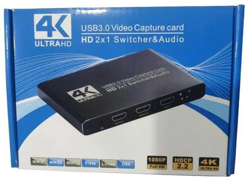 Capturez 2 Sources HDMI sur Mobile et PC sans Latence avec INF 4K60Hz