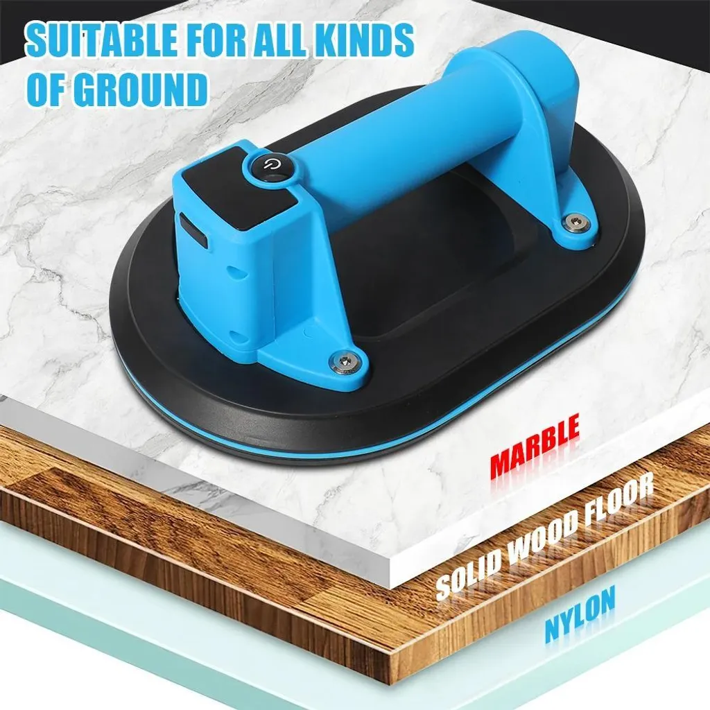 Ventouse électrique 260kg pour la pose de carrelage, pierre et bois - 7