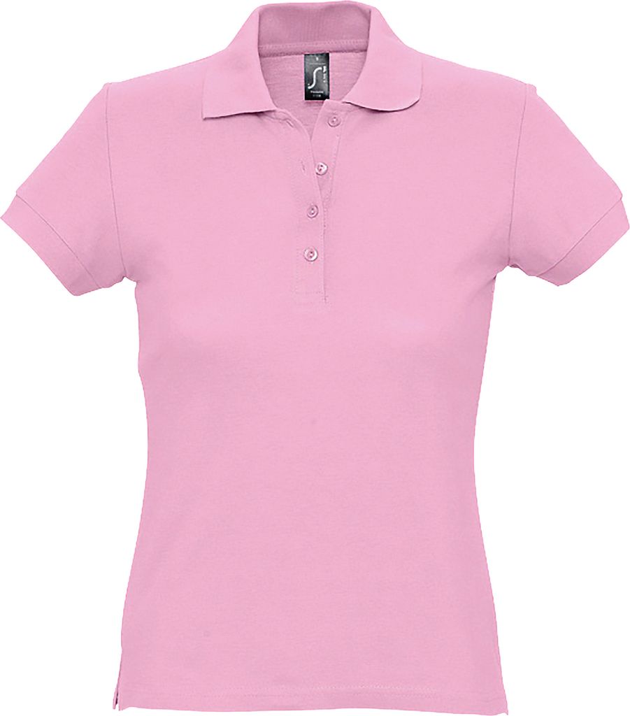 SOLS Passion Damen Polo-Shirt, Kurzarm PC317 (2XL) (Pink)