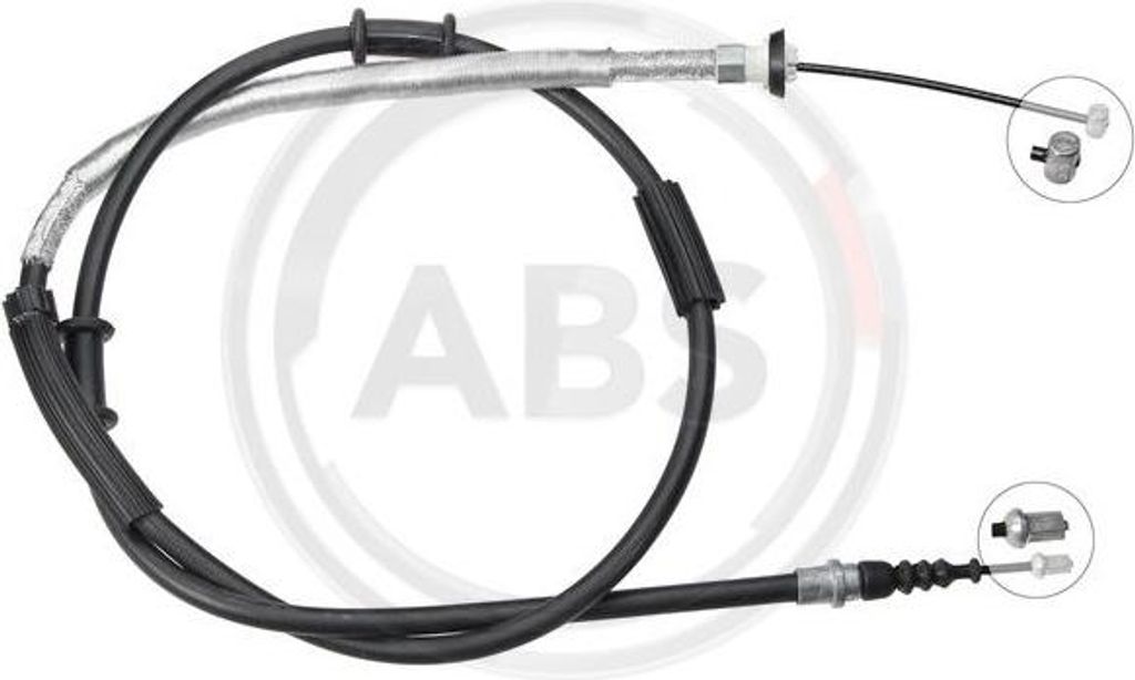 A.B.S. K18942 Seilzug, Handbremse OE 51871599 kompatibel mit Punto, Grande Punto, Mito
