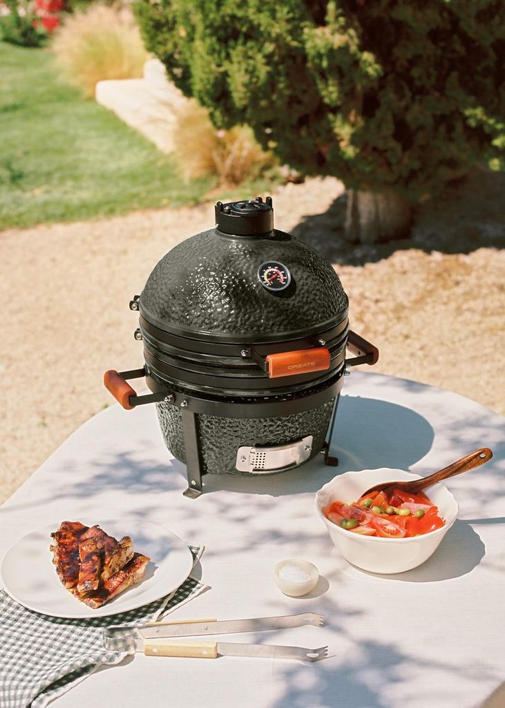 BBQ KAMADO - Smoker-Grill aus Keramik