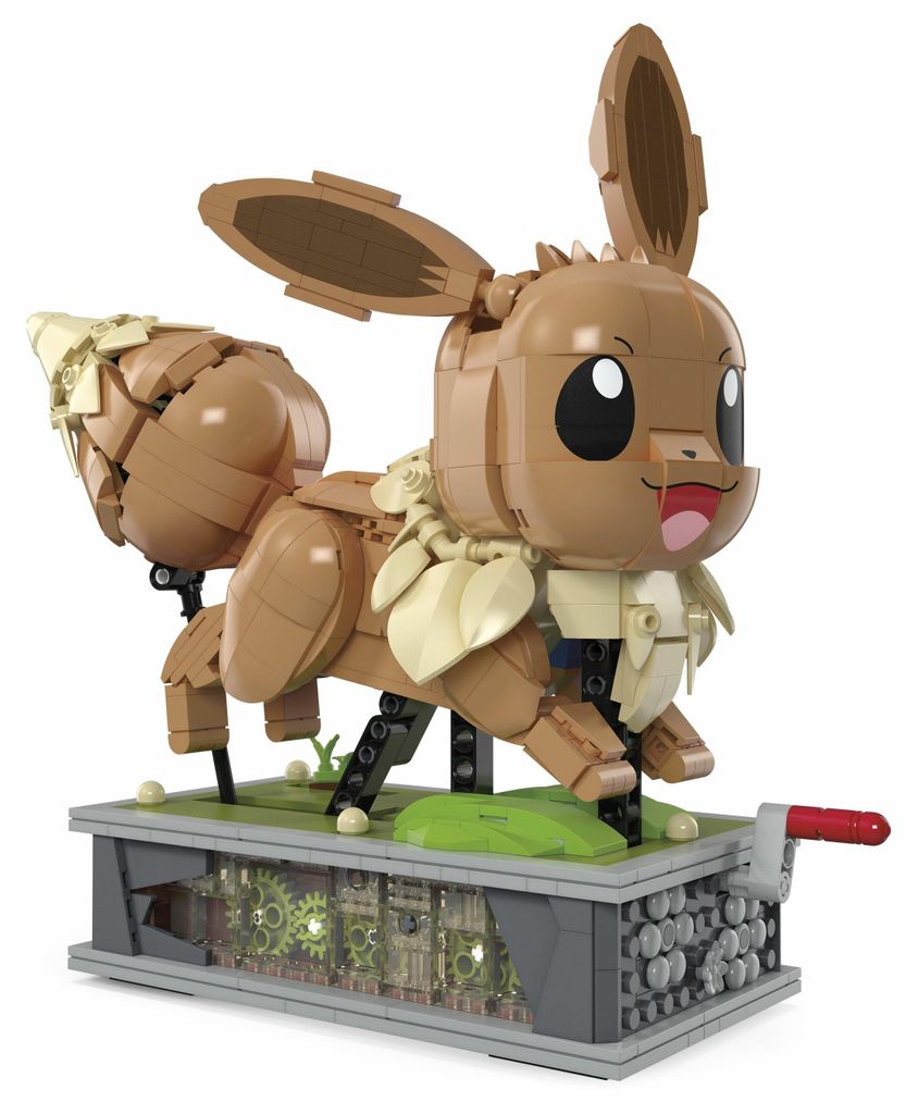 MEGA Pokémon Bewegliches Evoli Bauspielzeug-Set für Sammler Produktbild 