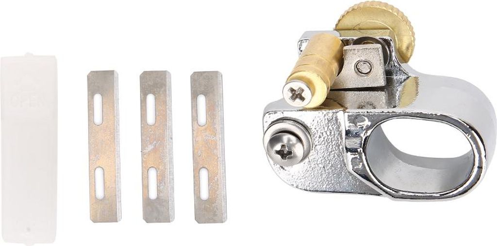 Gürtelschneider Leder Hand schneiden DIY Handwerk Werkzeug mit 3 Klingen Lederhandwerk Zubehör