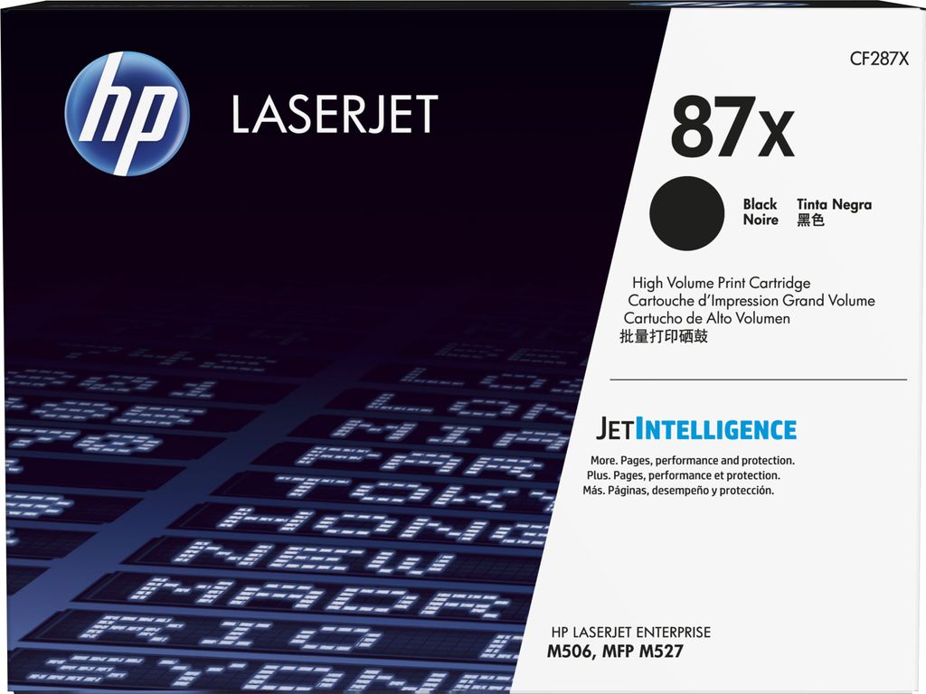HP 87X       Schwarz     LaserJet    Tonerpatrone Produktbild 1