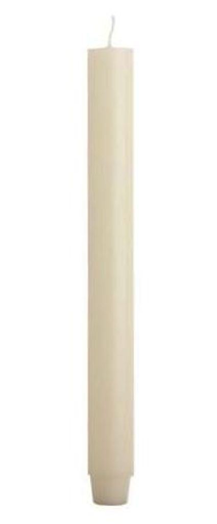 Rustieke dinerkaarsen, 2,6 x 30 cm – Crème – 1 stuk Productafbeelding 