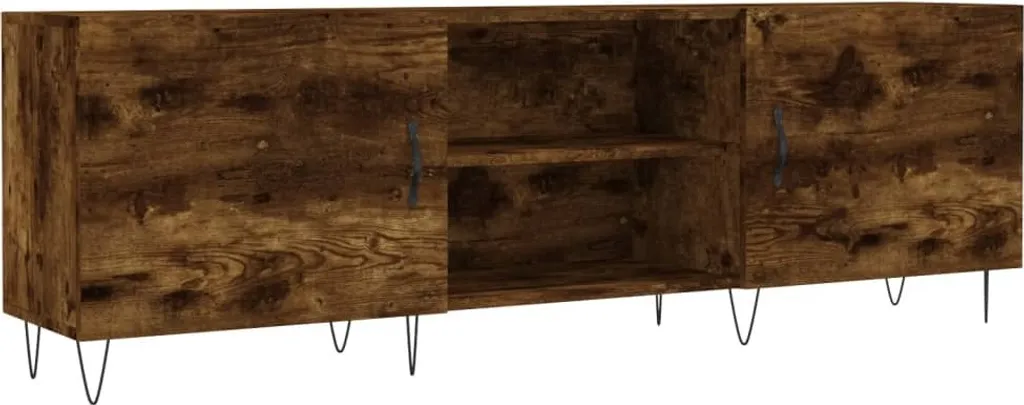 Offerta Mobile TV 150 cm Rovere Fumo | Mobiletto Soggiorno Legno