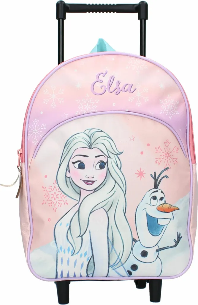 Sac à dos à roulettes La Reine des Neiges - Évitez le mal de dos enfant