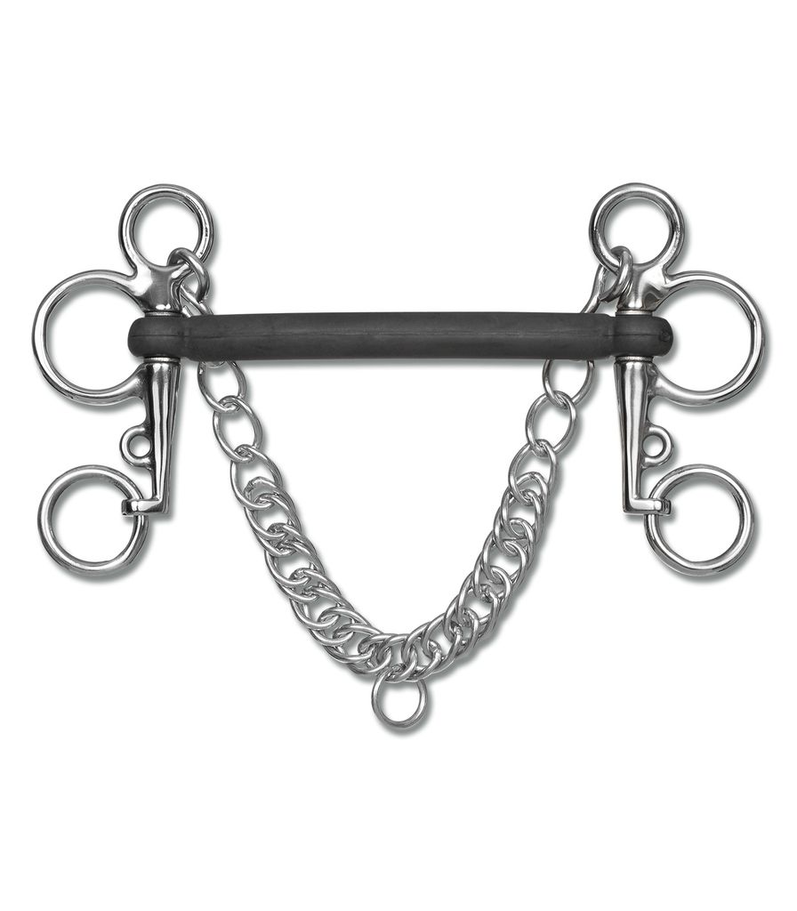 Waldhausen Gummi-Pelham, Stange starr, anatomisch, Größe:12.5 cm