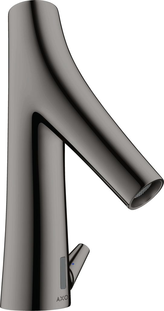 hansgrohe AXOR Starck Organic Waschtischmischer, Elektronik, Netzbetrieb, mit Temperaturregulierung, Ausladung 117mm, 12173330