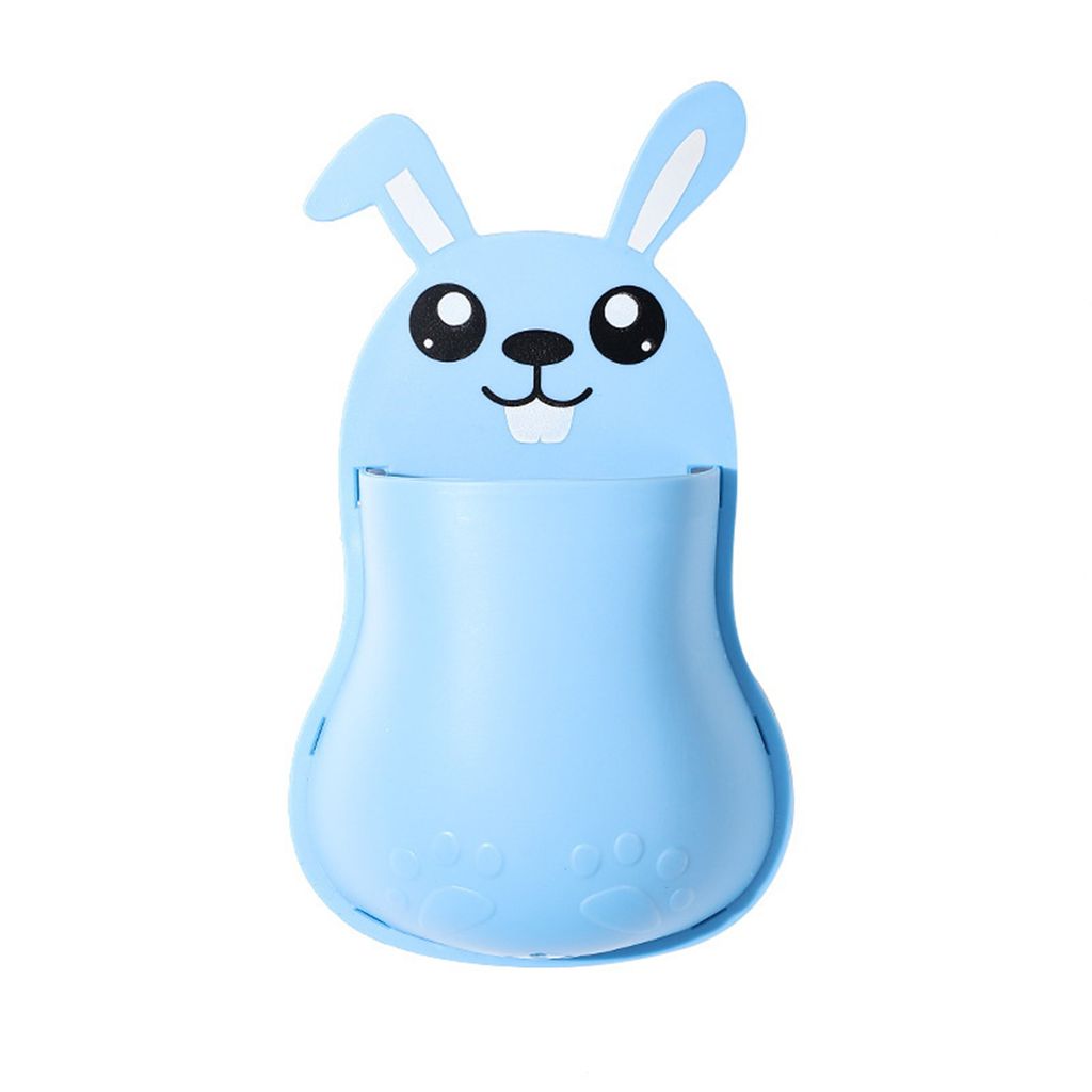 1 Set Badezimmer Aufbewahrung Beutel Kaninchen Form Platz sparungsvoller Traging Selbstkleber Cartoon Halten Sie ordentliche Anti-Schlupf-Klimaanla...