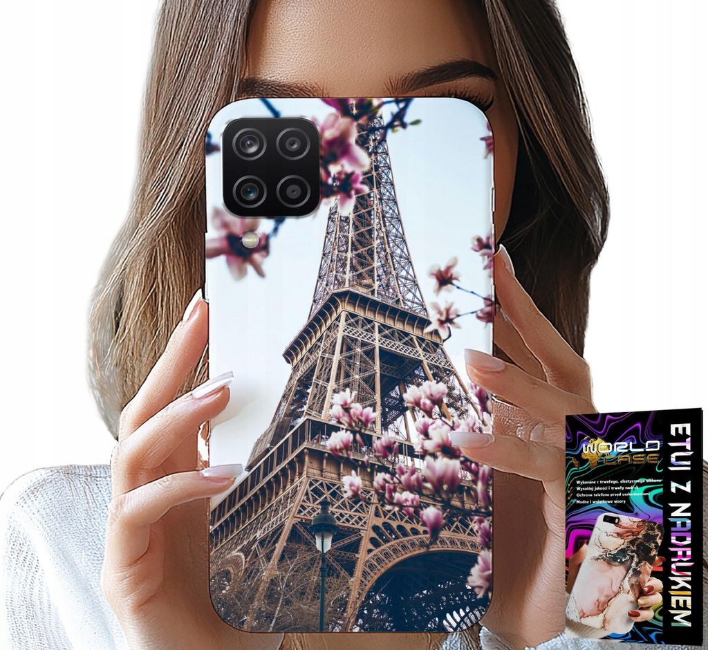 Fall Für Samsung Galaxy A22 5G - Paris Eiffelturm Schöne Orte Zurück