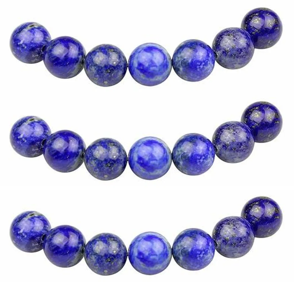 Perles en Lapis-lazuli Naturel 6mm pour Créer vos Colliers et Bijoux