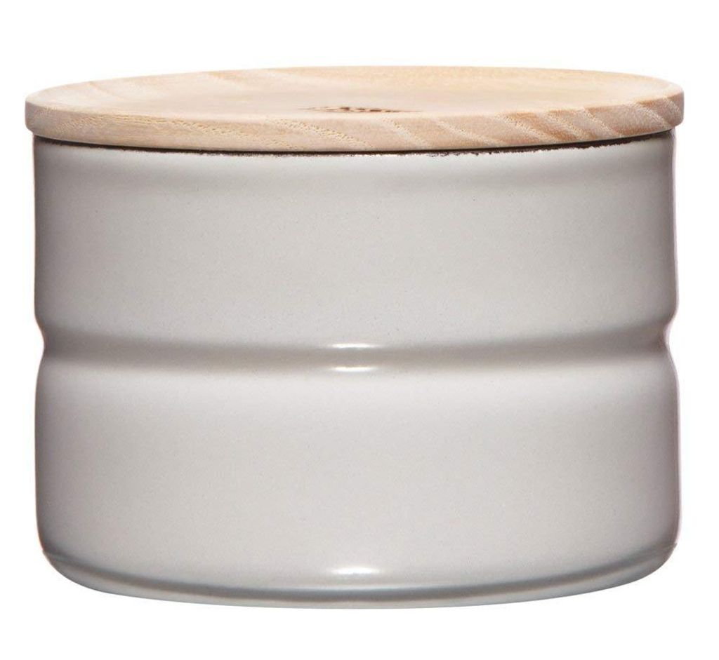 Riess Vorratsdose Light Grey mit Holzdeckel Ø8 230ml Produktbild 