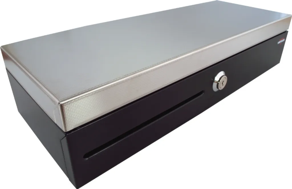 Tiroir-caisse Automatique Vertical FT-460C2 avec Capot en Acier Inox