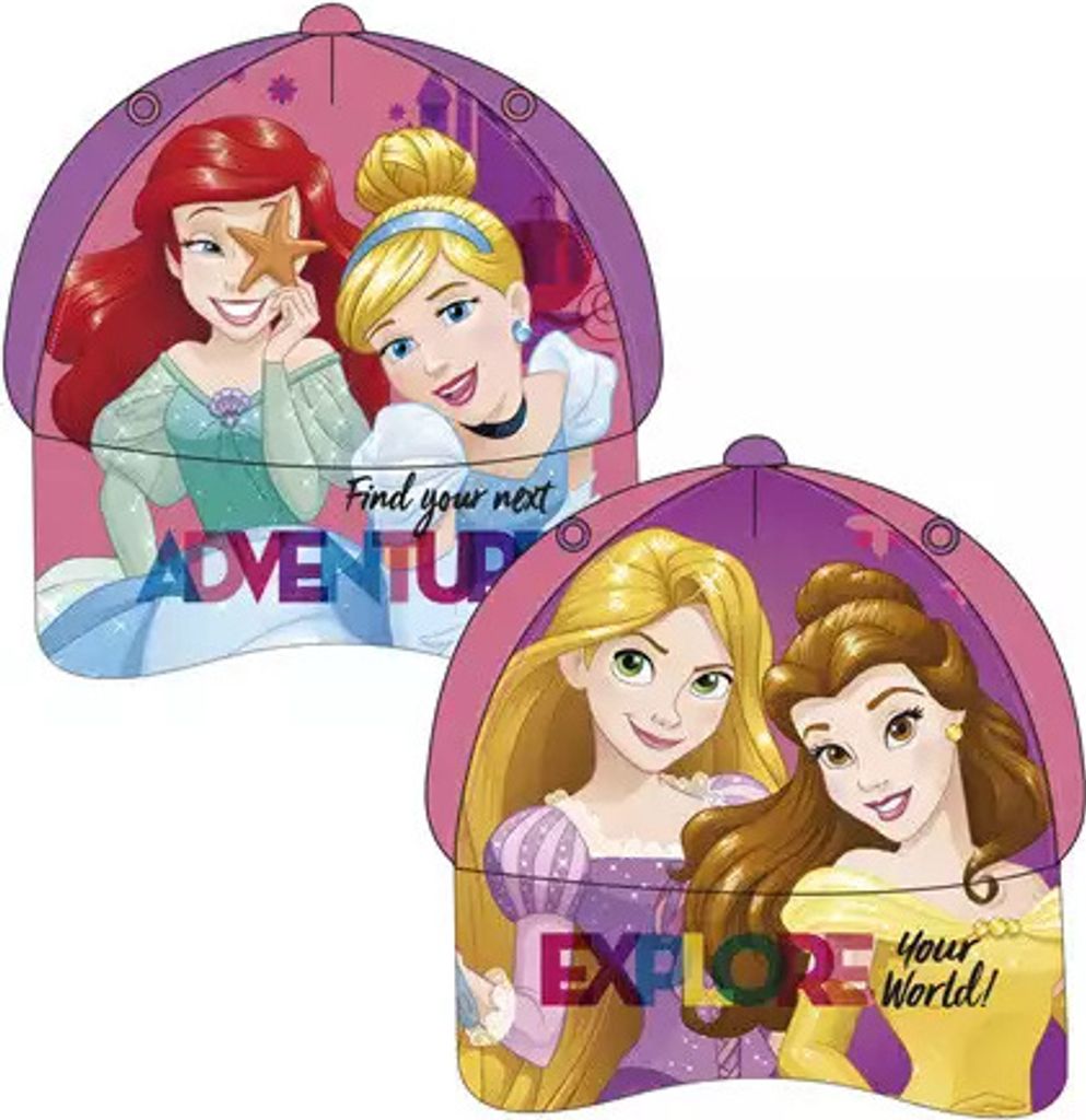Princess Arielle Mädchen Kappe Sonnenhut Basecap Schirmmütze FIND YOUR NEXT ADVENTURE Gr.48-51cm