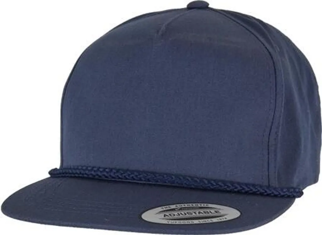 Flexfit 6002 YP Classics® Poplin Golf Cap Navy - Cappellino Snapback - 2