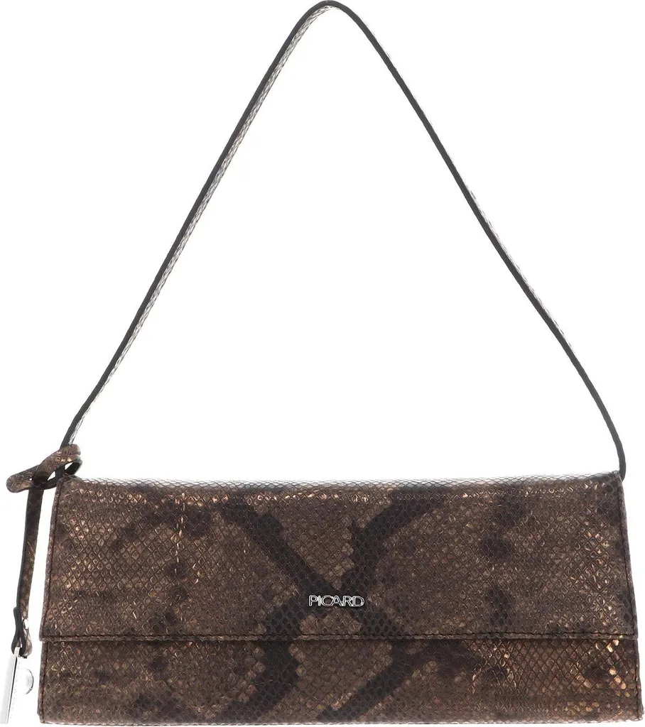 Picard Auguri Borsa a Tracolla in Pelle Bronzo | Pochette Elegante
