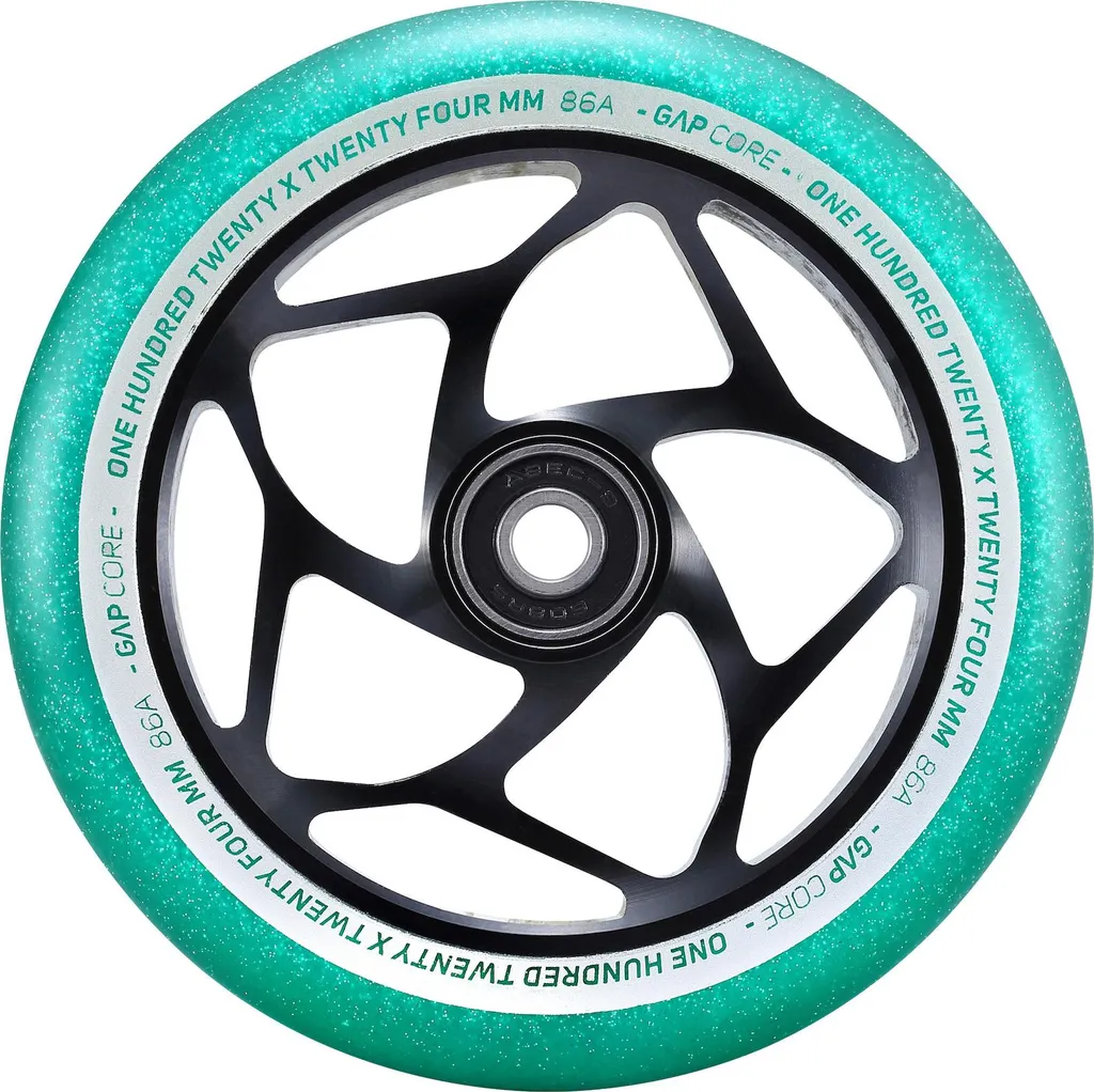 Roues de Rechange Trottinette Blunt 120mm Gap Core Noir Jade Slop