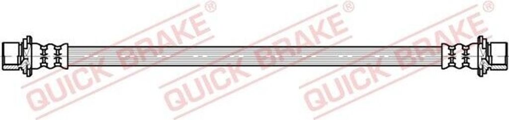 QUICK BRAKE 25.056 Bremsschlauch für TOYOTA Yaris Schrägheck (P9) für DAIHATSU CHARADE