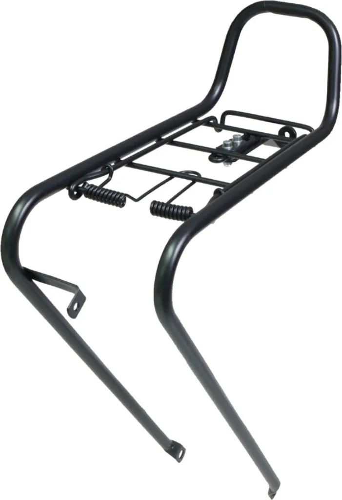 Steco R FW2 Porte-vélos Avant Noir Mat en Acier - Fixation sur Axe