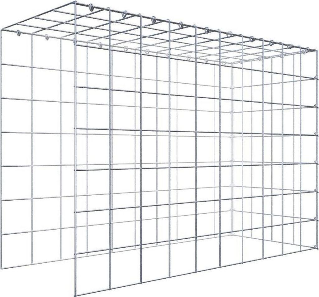Anbaugabione Typ 4 100 cm x 70 cm x 40 cm (L x H x T), Produktbild 