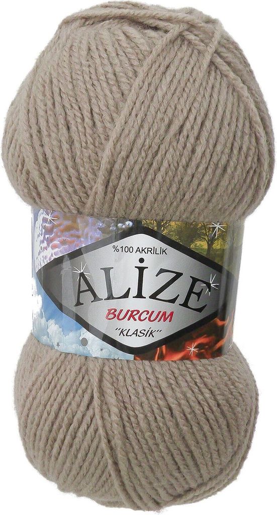 100g Strickgarn Strickwolle Alize Burcum uni / einfarbig, wähle deine Farbe