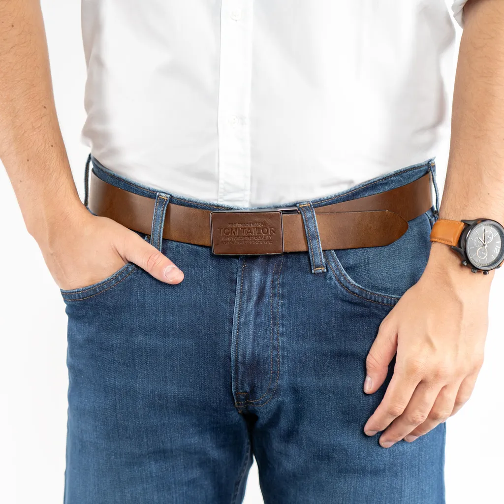 Cintura Tom Bespoke Uomo Pelle Classica - Robusta e Versatile - 2