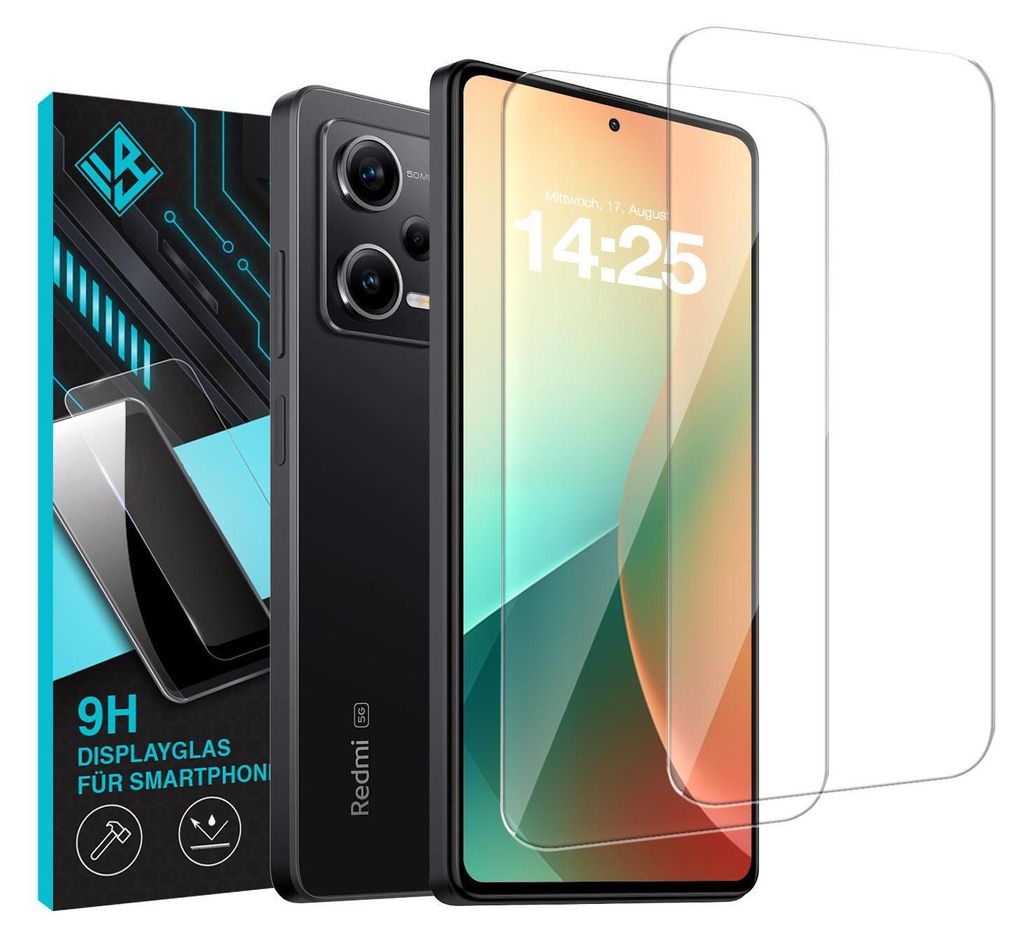 2x 9H Schutzglas Displayschutzfolie für Xiaomi Redmi Note Produktbild 