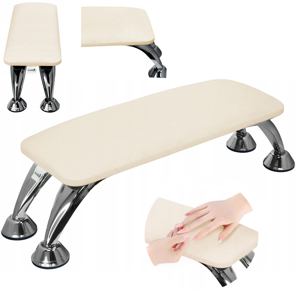 Handständer für Maniküre für den Salon creme