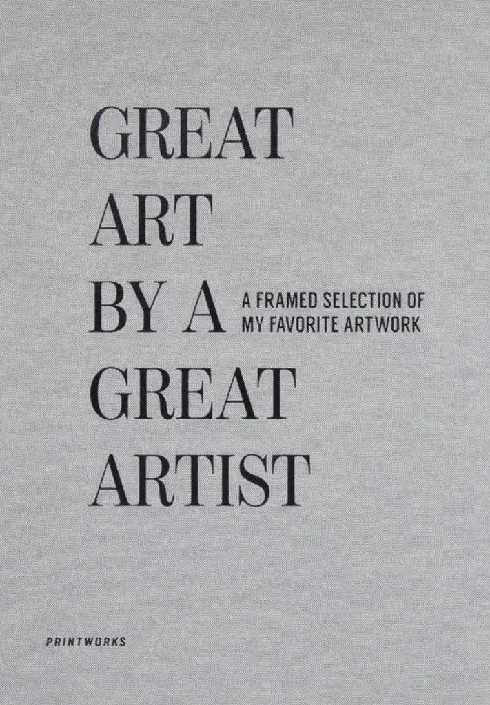 Album pour l'œuvre d'art Grey - Classeur de rangement format A4 gris