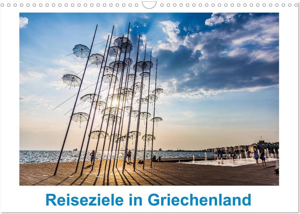 Reiseziele in Griechenland (Wandkalender 2026 DIN A3 quer), CALVENDO Monatskalender