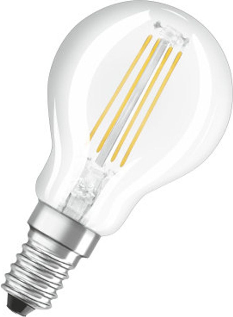 Osram Base E14 set di 3 lampadine a filamento LED 4W 470Lm Immagine del prodotto 