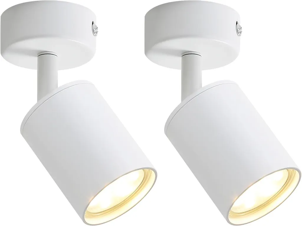 Faretto Soffitto ZMH Bianco: Illuminazione Design GU10 per Interni