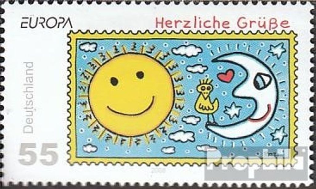 BRD Briefmarken 2009 Postfrisch ** – Prophila Collection Komplettausgabe 2723-2724 | Sammler-Marken MNH