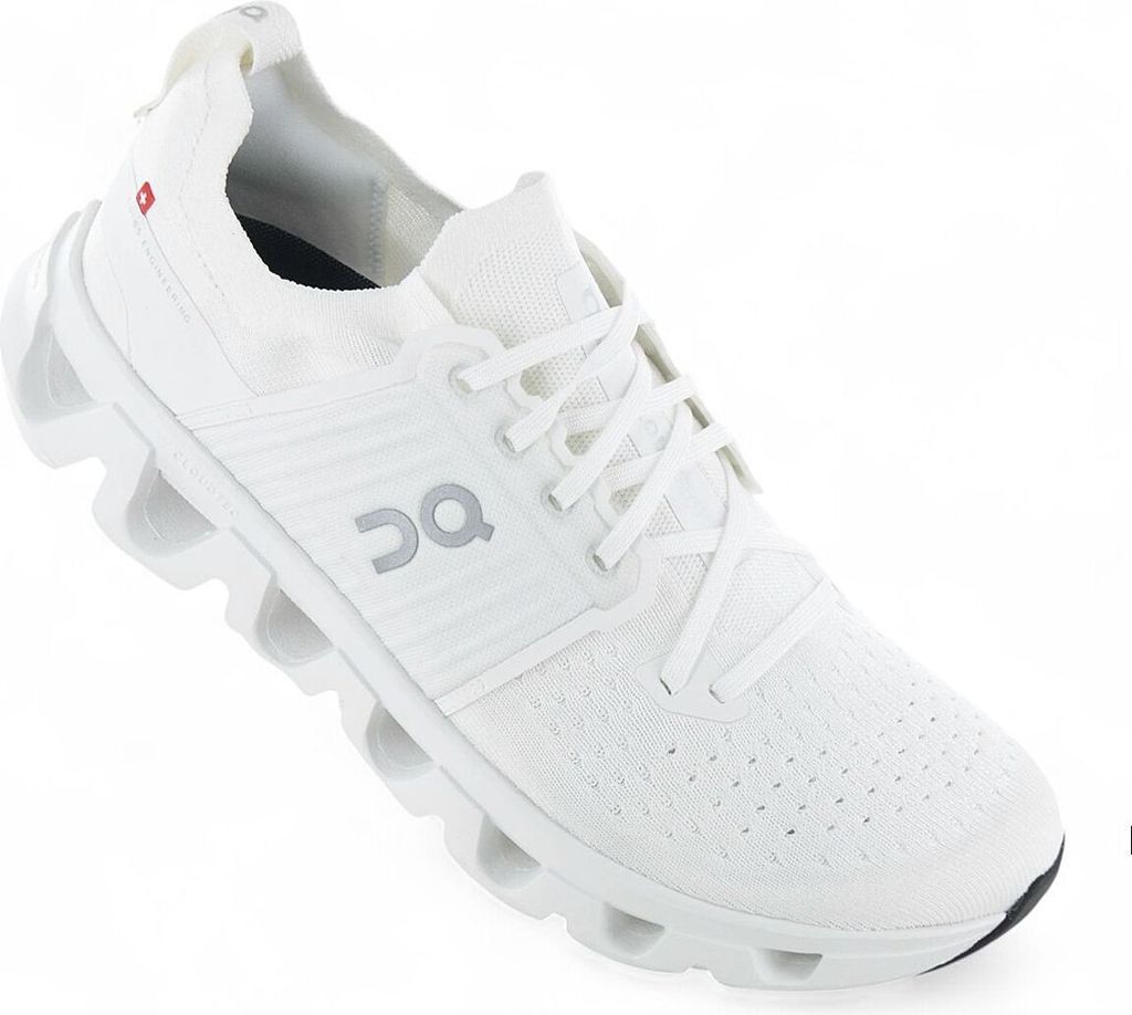 ON Running Cloudswift 4 - Herren Sneakers Cloud Laufschuhe Weiß 3MF10131200 , EU 40.5 US 7.5