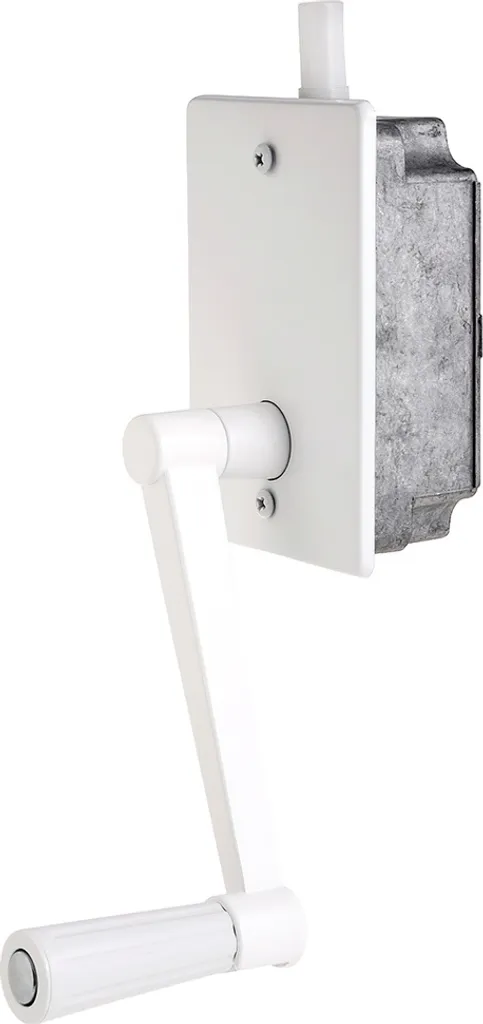 Tour aveugle design Blanc avec système intégré pour rangement discret