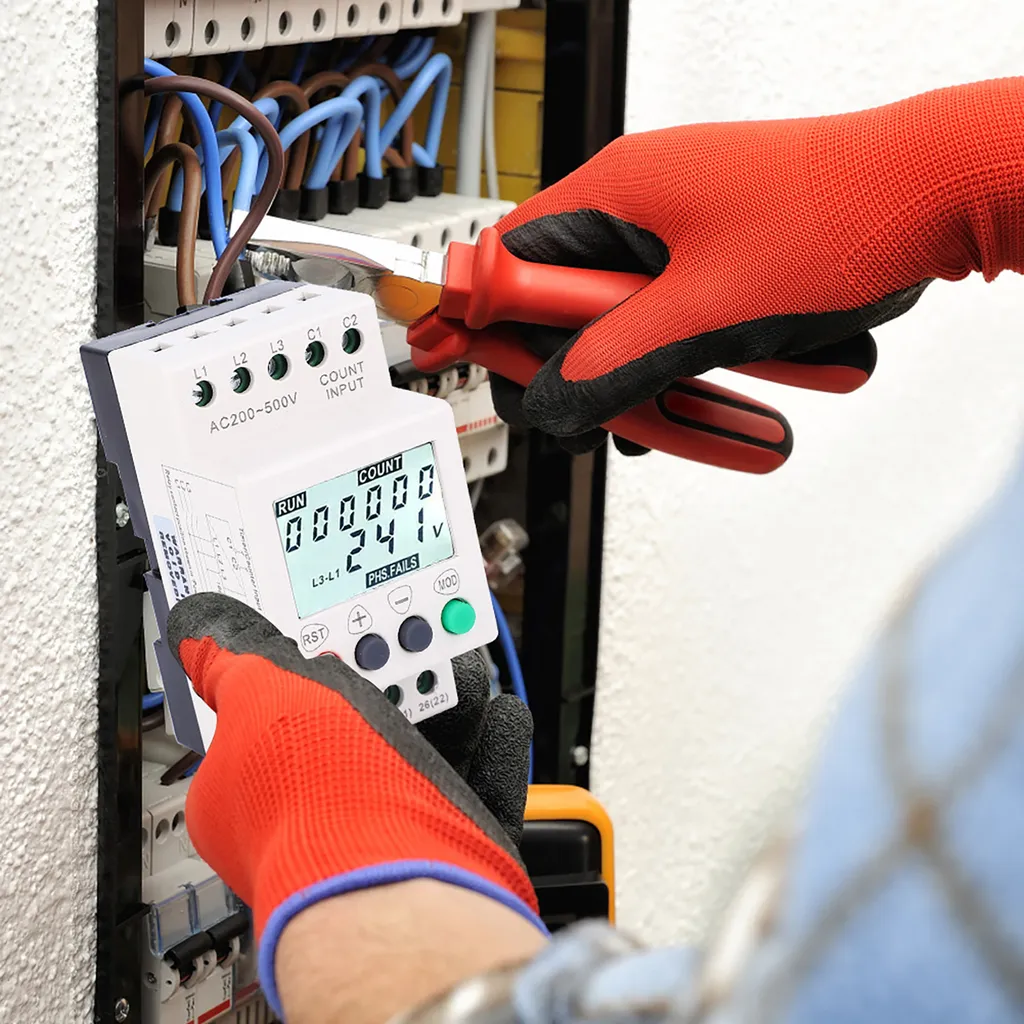 Relais de surveillance de tension triphasée contre la perte de phase - 6