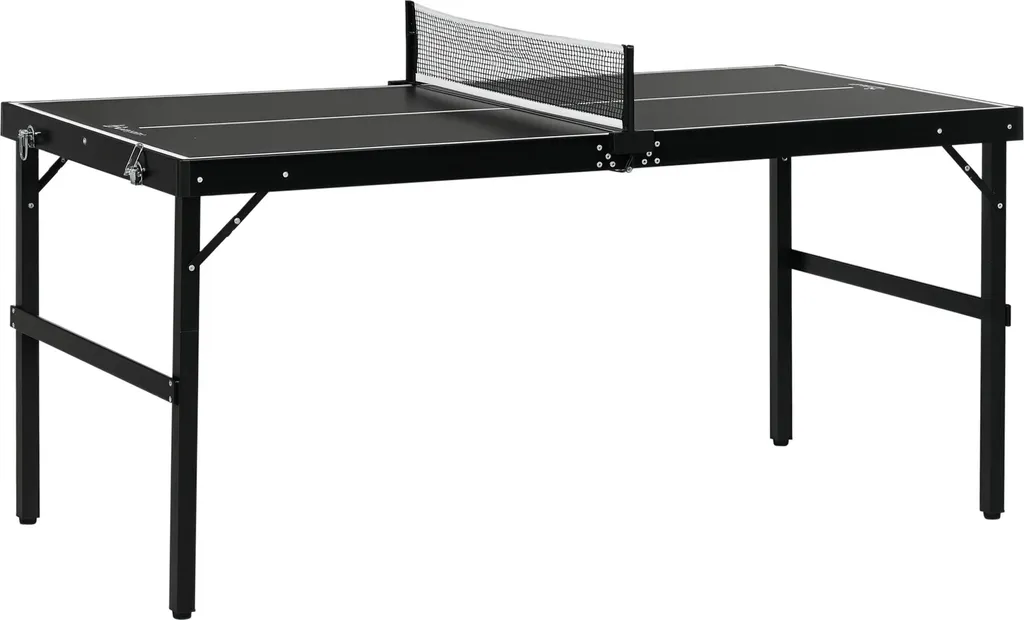 Table de ping-pong compacte et pliante pour intérieur SPORTNOW