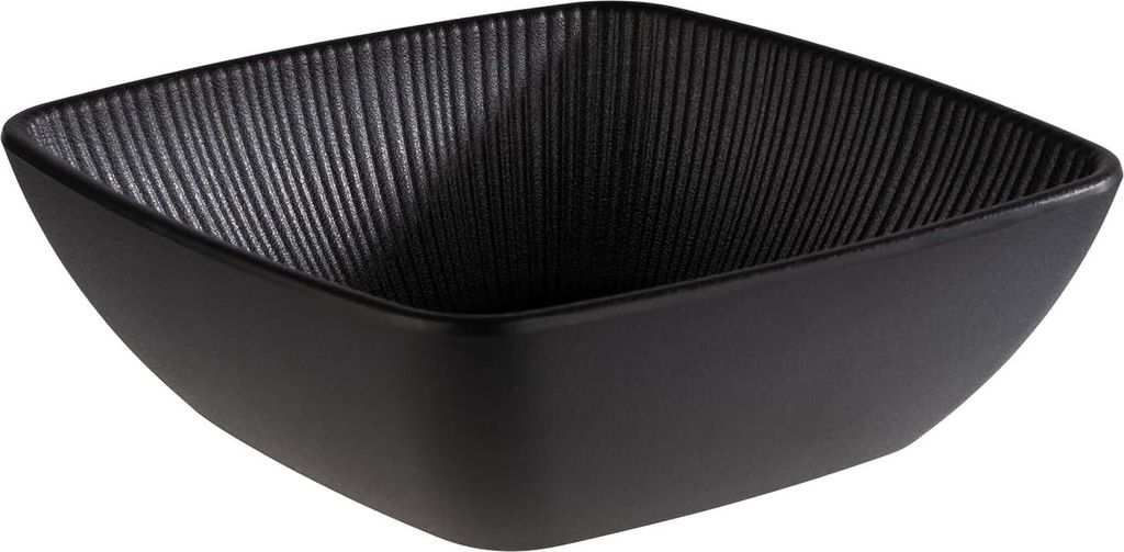 Schaal in schwarz 165 x 165 cm Höhe 55 cm 06 Liter - NERO