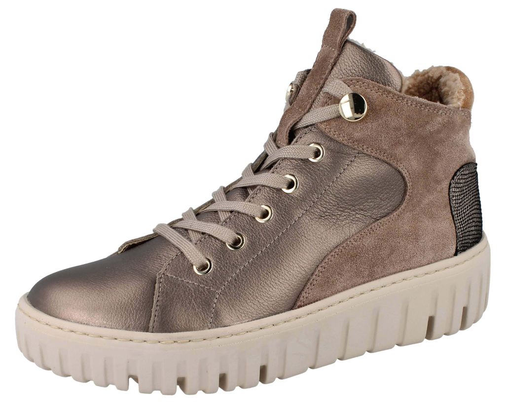 WALDLÄUFER H Livia Damen Stiefelette beige bronze Leder - Produktbild 
