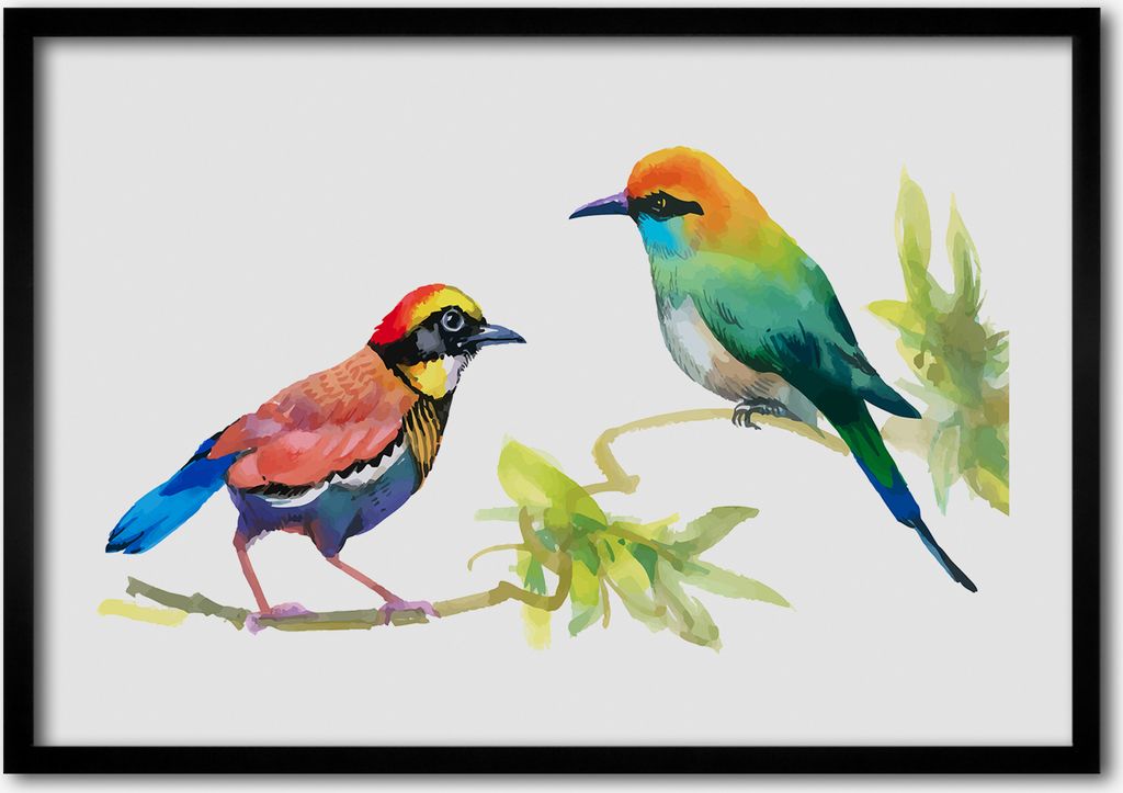 Bild - Bilderrahmen - 100 cm x 70 cm - MDF - Rahmen - Foto Produktbild 