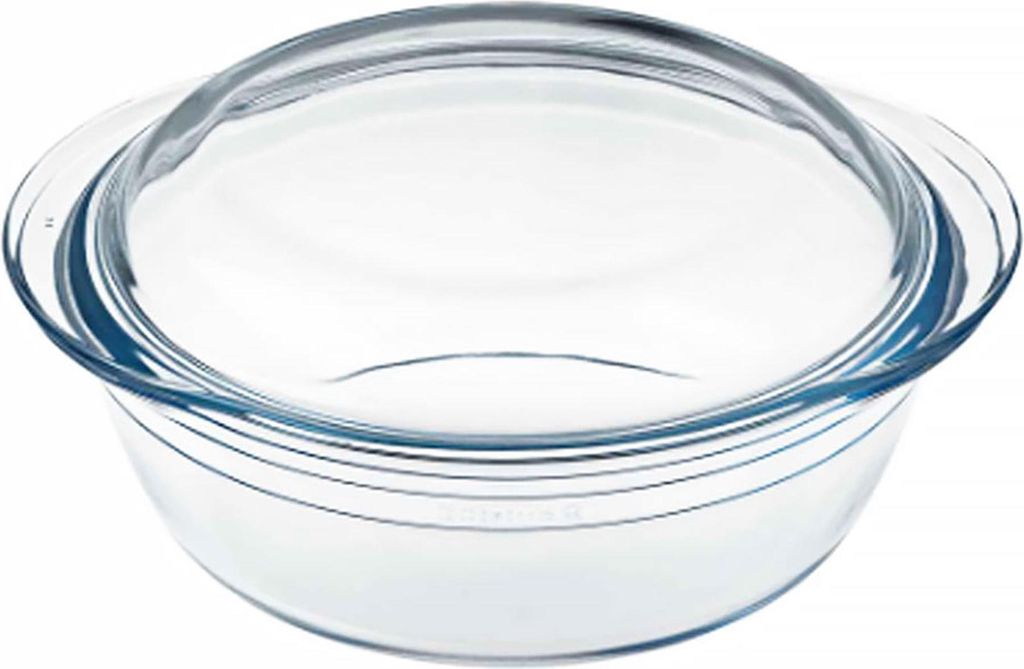 O Cuisine runde Auflaufform 23 cm mit Deckel