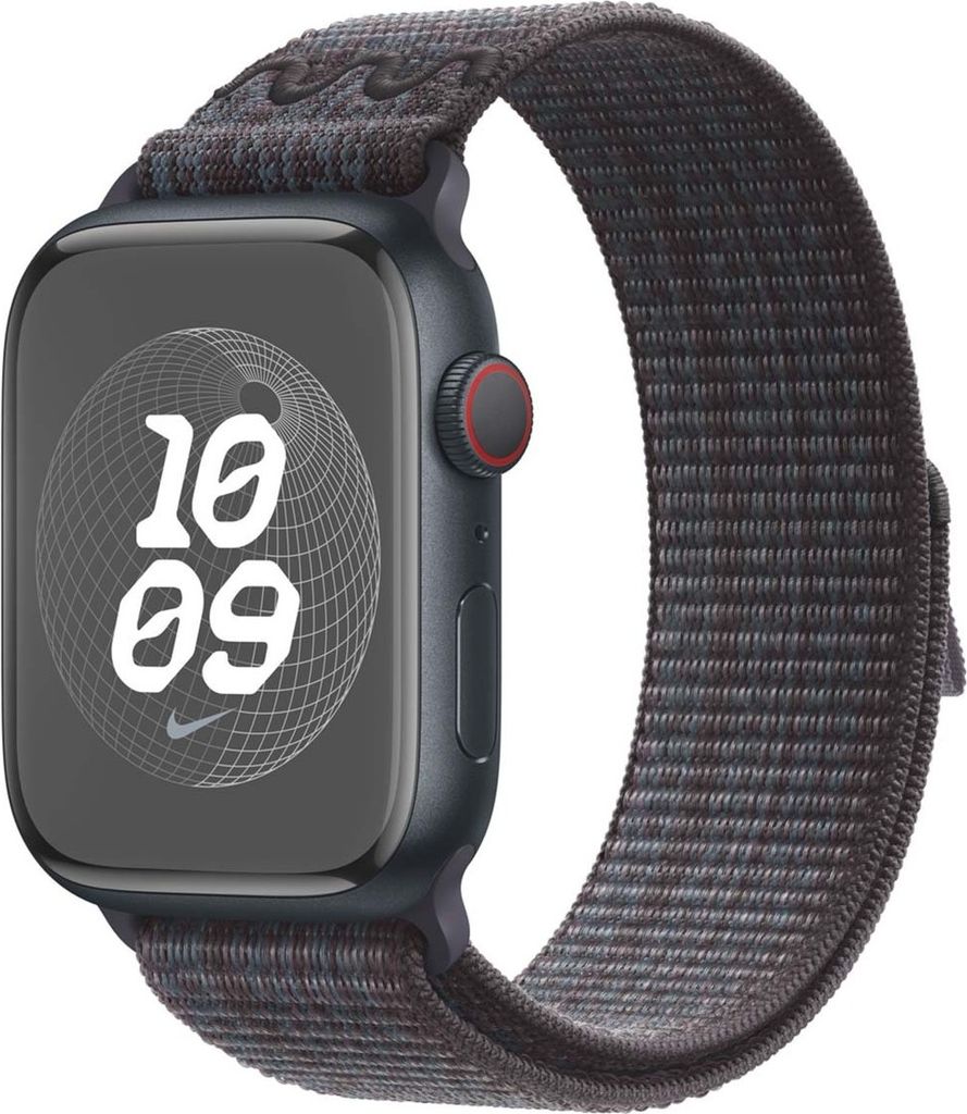 Apple Nike Sport Loop Armband SchwarzBlau 42444549mm Obrázok produktu 